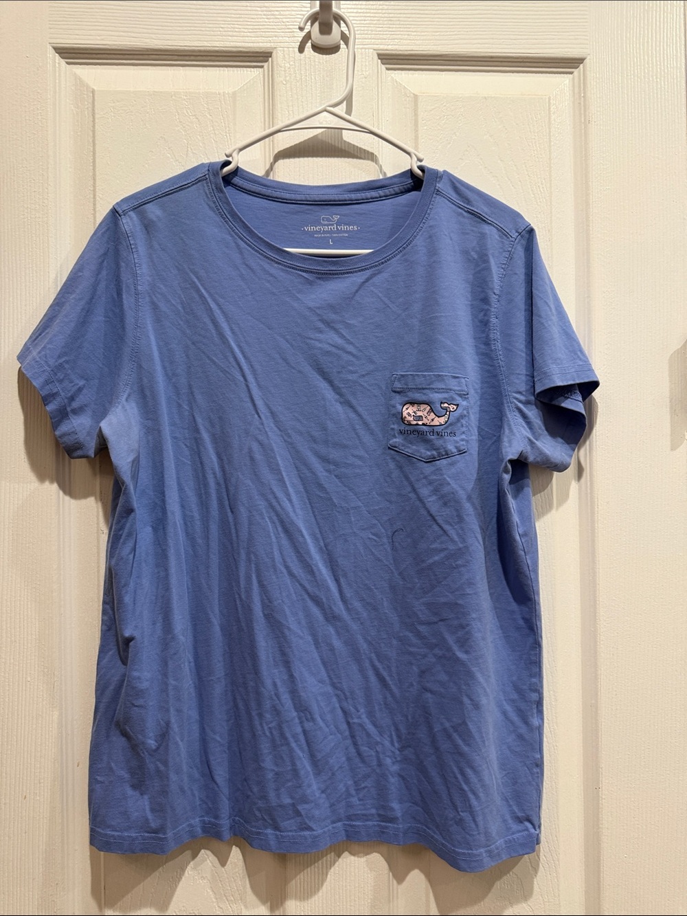 Vineyard Vines Short Sleeve Pocket Tee in Blue